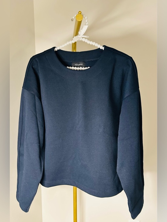 Banana Republic Tops - NWOT! Banana Republic Navy Dolman Viscose Blend Crewneck Sweatshirt